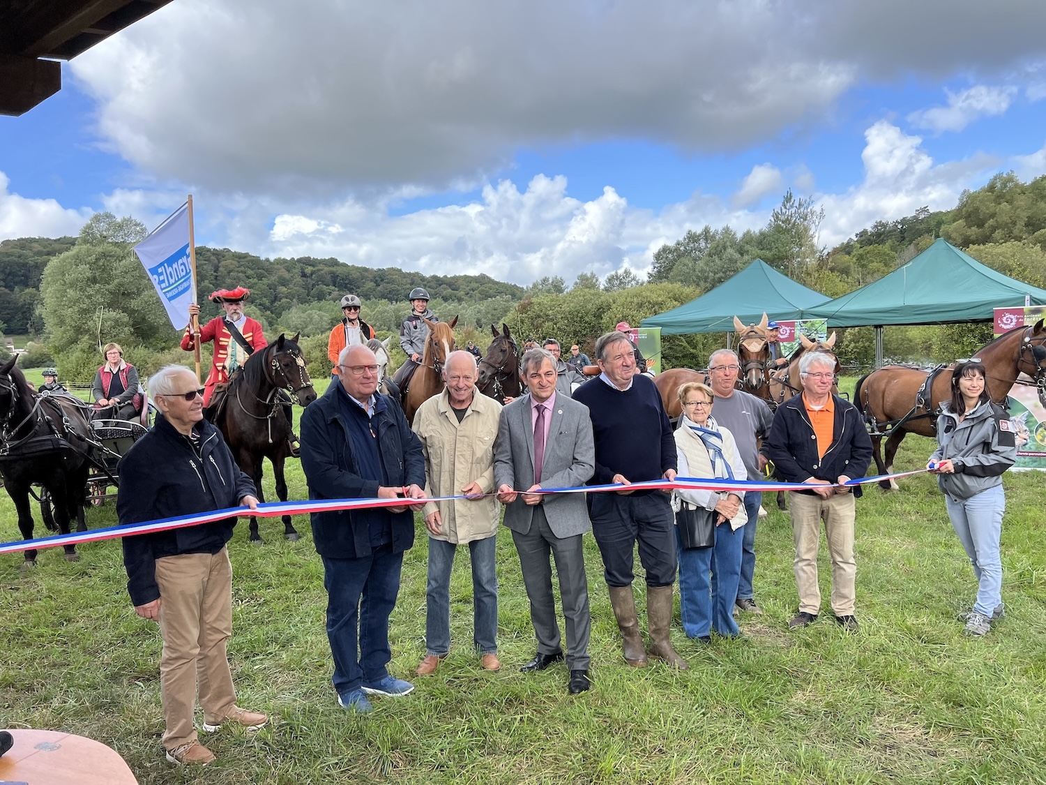Inauguration de la Route d’Artagnan au Parc National de Forêts