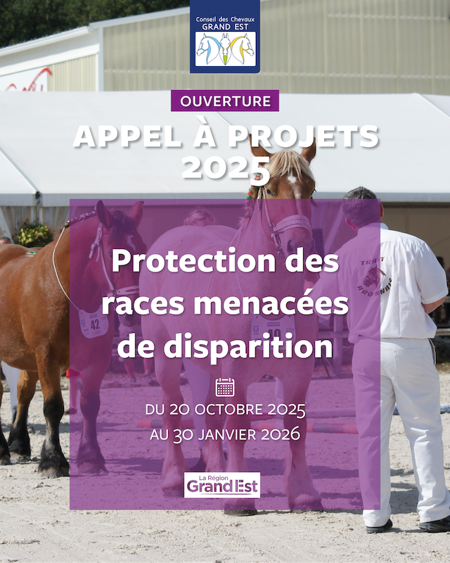 Appel à projets « Protection des races menacées de disparition » – Ouverture 2025
