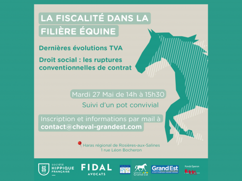 Réunion d'information sur la fiscalité de la filière équine